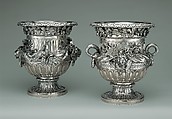 Wine cooler (one of a pair), Ignaz Joseph Würth (Austrian, first mentioned 1769, died 1792), Silver, Austrian, Vienna